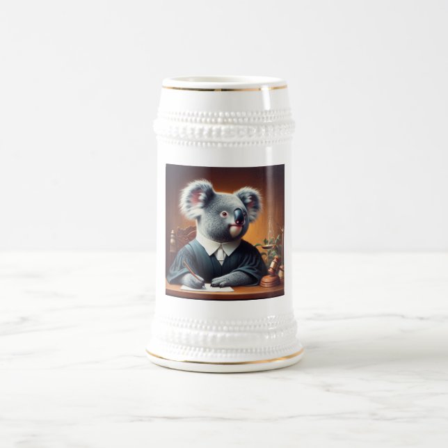 Jarra De Cerveza Juez Koala (Centro)