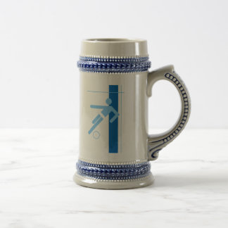 Jarra De Cerveza Jugador de fútbol Stein