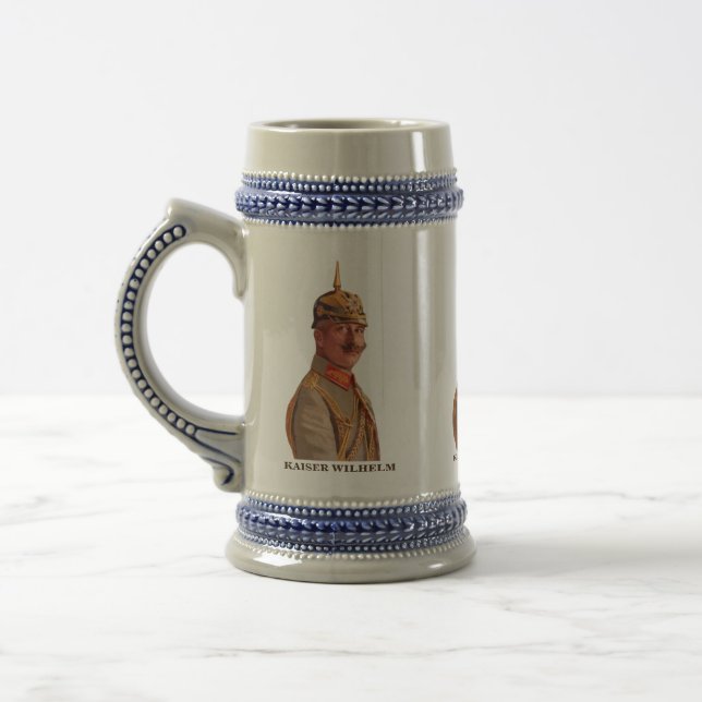 Jarra De Cerveza Kaiser Wilhelm II Beer Stein (Izquierda)