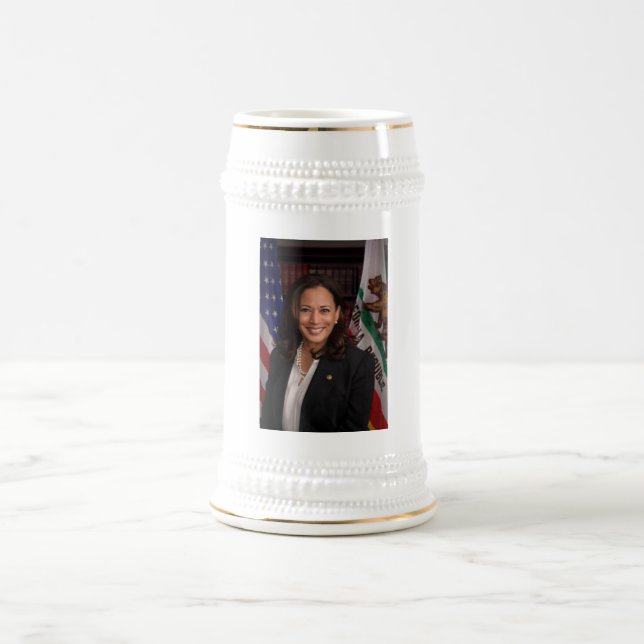 Jarra De Cerveza Kamala Harris Candidato a presidente US 2024 (Centro)