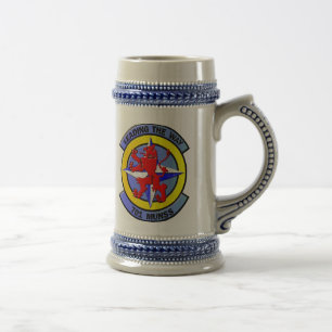 Jarra De Cerveza KB Stein w Sq y logotipos del vuelo