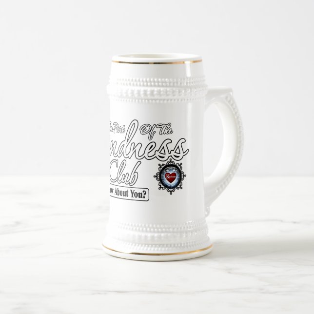 Jarra De Cerveza Kindness Club (Anverso derecho)