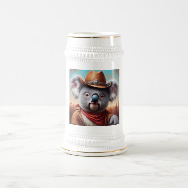 Jarra De Cerveza Koala Cowboy (Centro)