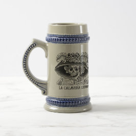 Jarra De Cerveza La Calavera Catrina