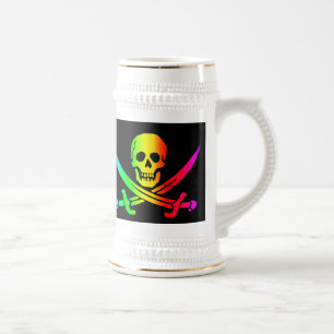 Jarra De Cerveza La cerveza alegre Stein de RastafarI