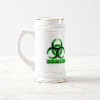 Jarra De Cerveza La cerveza Stein del Biohazard