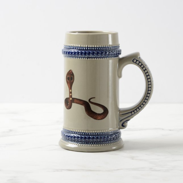 Jarra De Cerveza La Cobra, la mortífera serpiente (Derecha)