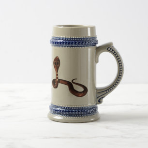 Jarra De Cerveza La Cobra, la serpiente mortal