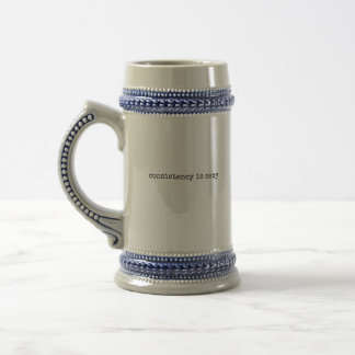 Jarra De Cerveza La Consistencia Es Sexy, Beer Stein