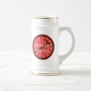 Jarra De Cerveza ¡La geología roca! Martillo