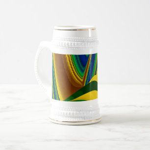 Jarra De Cerveza La Magia del Verano , Arte Abstracto 3D