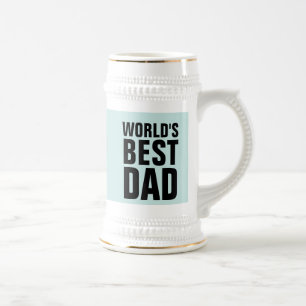 JARRA DE CERVEZA LA MEJOR PADRE BEER STEIN DEL MUNDO