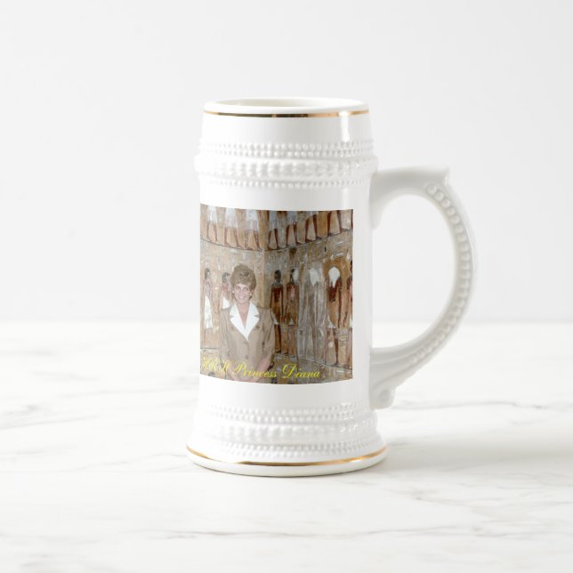 Jarra De Cerveza La princesa Diana Egypt 1992 (Derecha)