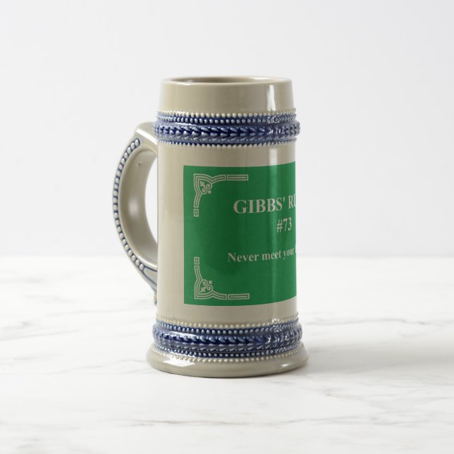 Jarra De Cerveza la regla 73 de Gibbs (Anverso izquierdo)