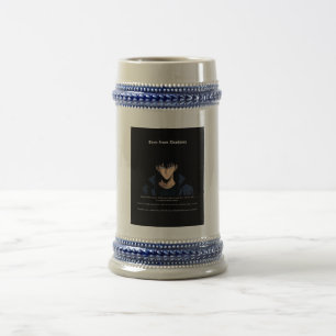 Jarra De Cerveza "La sombra renace" "La fuerza silenciosa"