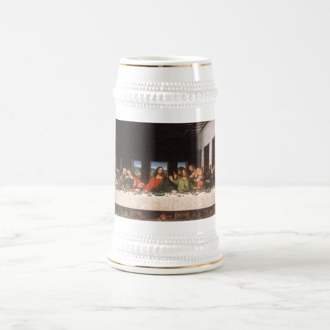 Jarra De Cerveza La última cena Stein de DaVinci (Centro)