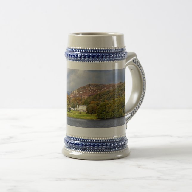Jarra De Cerveza Lago Windermere en Cumbria Mug (Anverso derecho)