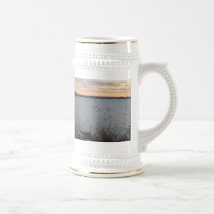 Jarra De Cerveza Lake Shore Sunset Stein