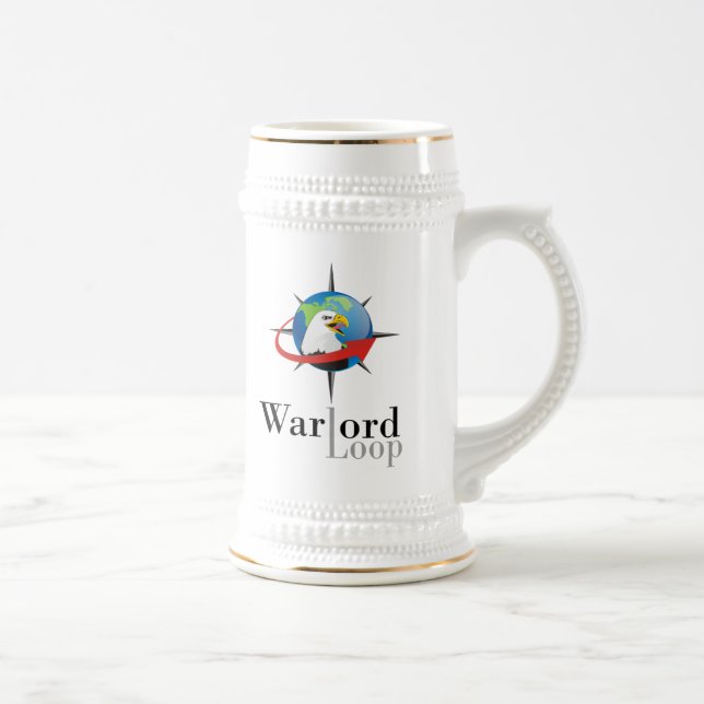 Jarra De Cerveza Lazo Stein del jefe militar (Derecha)