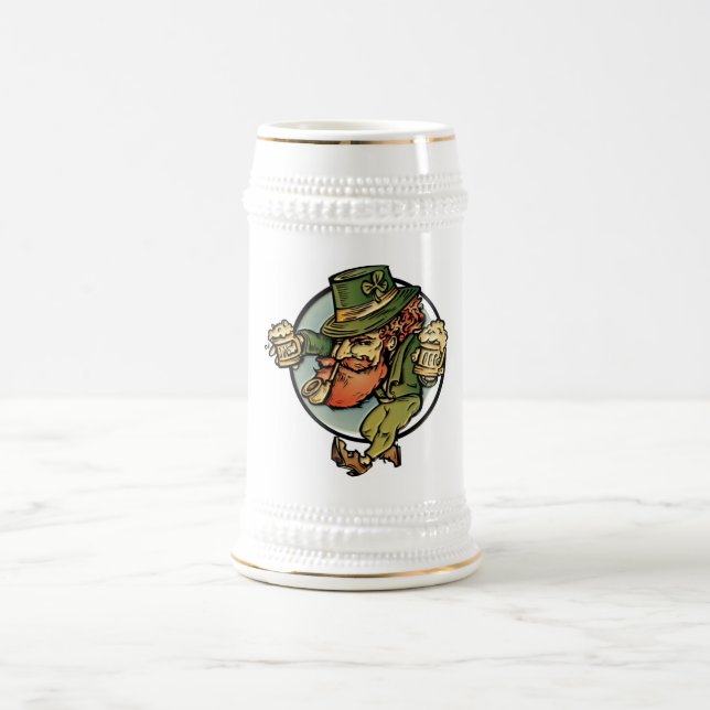 Jarra De Cerveza Leprechaun Stein (Centro)
