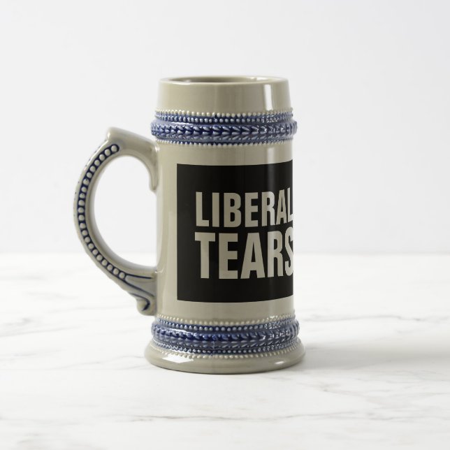 JARRA DE CERVEZA LIBERALES LÁGRIMAS CERVEZAS Y MUGS DE CAFÉ (Izquierda)