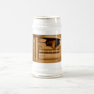 Jarra De Cerveza Libros clásicos para el graduado