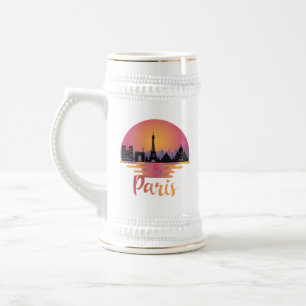 Jarra De Cerveza Línea aérea de París - Francia Travel