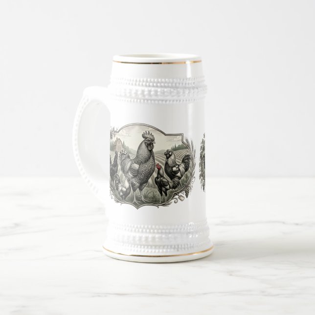 Jarra De Cerveza listas de granja (Anverso izquierdo)
