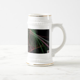 Jarra De Cerveza Llama Espacial