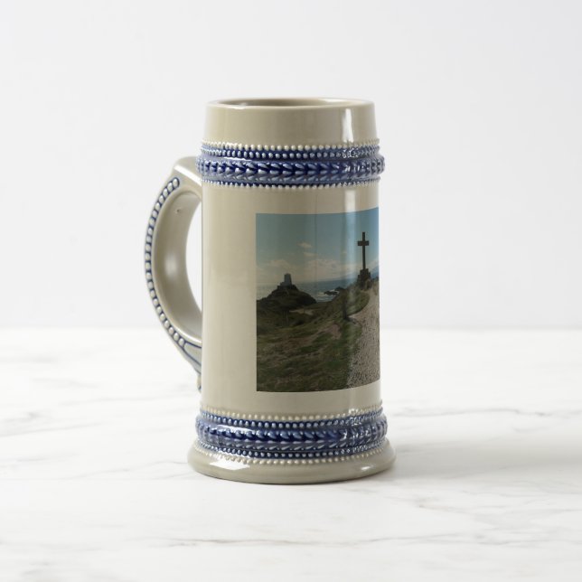 Jarra De Cerveza Llanddwyn Wales-Beer Mugs (Anverso izquierdo)