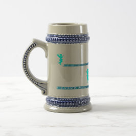 Jarra De Cerveza Llave griega de cerdo / greco con evzone