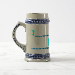 Jarra De Cerveza Llave griega/greco con Evzone