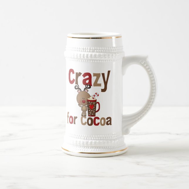 Jarra De Cerveza Loco para el cacao (Derecha)