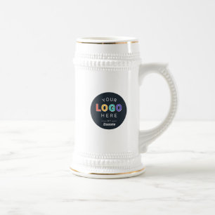 Jarra De Cerveza Logotipo Empresarial de Marca Personalizada