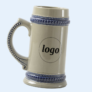 Jarra De Cerveza Logotipo Simple de Negocio de Marca Promocional
