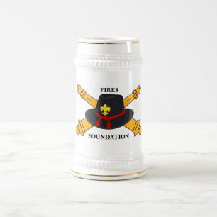 Jarra De Cerveza Logotipo Stein de la fundación de los fuegos