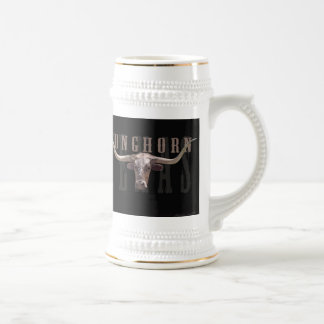 Jarra De Cerveza Longhorn Head Stein