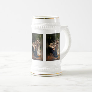 Jarra De Cerveza Los ángeles de William Adolphe Bouguereau