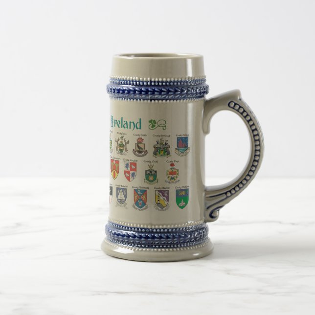 Jarra De Cerveza Los condados de Irlanda Beer Stein (Derecha)