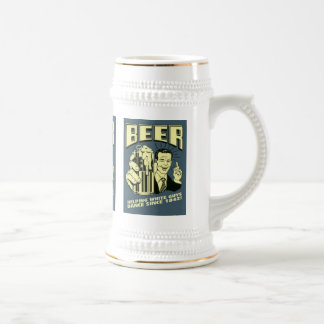 Jarra De Cerveza Los individuos blancos de ayuda bailan desde 1842