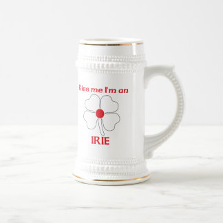 Jarra De Cerveza Los japoneses personalizados me besan que soy Irie
