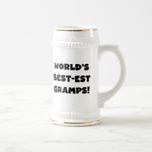 Jarra De Cerveza Los mejores regalos de gramps del mundo del texto