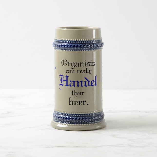 Jarra De Cerveza ¡Los organistas pueden realmente Handel su (Centro)