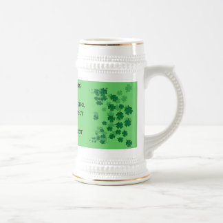 Jarra De Cerveza Los vecinos irlandeses de Bendición Mug-May te res