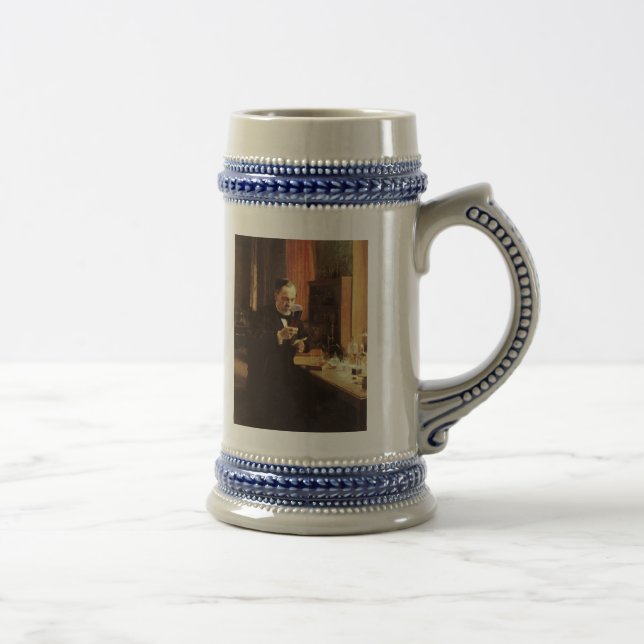 Jarra De Cerveza Louis Pasteur Stein (Derecha)