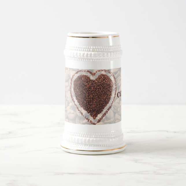 Jarra De Cerveza Love Coffee (Centro)