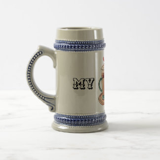 Jarra De Cerveza Love Infused: Expressive Mug for Every Moment