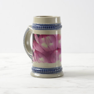 Jarra De Cerveza Luces rosadas 22 oz Stein