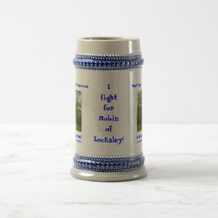 Jarra De Cerveza ¡Lucho para el petirrojo!