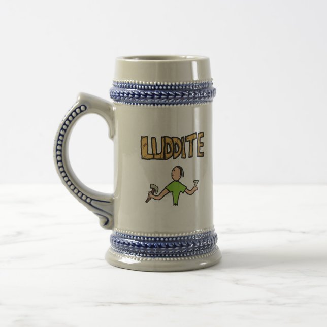 Jarra De Cerveza Luddite (Izquierda)